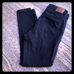 Madewell 9” High-Rise Black Jeans